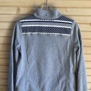 Vineyard Vines Martha's Vineyard 1/4 Zip Shep Sweatshirt Women's M.